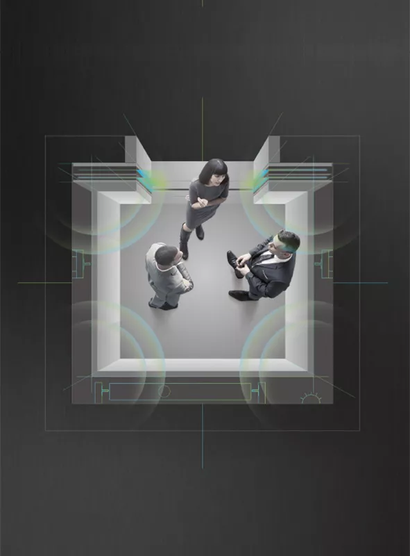 Estructura de innovación elevador